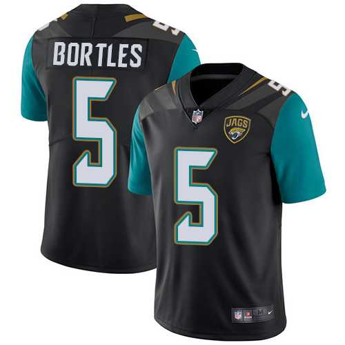 Nike Jacksonville Jaguars #5 Blake Bortles Black Alternate NFL Vapor Untouchable Limited Jersey,We sell and wholesale Nike Jacksonville Jaguars #5 Blake Bortles Black Alternate NFL Vapor Untouchable Limited Jersey on line form chian!